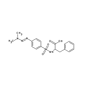 ST047628 2-[({4-[(dimethylamino)diazenyl]phenyl}sulfonyl)amino]-3-phenylpropanoic acid