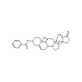 ST047979 2,15-dimethyl-14-(2-methyl-5-oxo(2-2,3,4-trihydrofuryl))tetracyclo[8.7.0.0.0]heptadec-7-en-5-yl benzoate