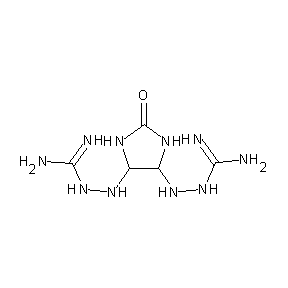 ST048170 1-[5-(2-amidinohydrazino)-2-oxoimidazolidin-4-yl]-1-hydrazino-2-carboxamidine