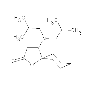 ST051744 4-[bis(2-methylpropyl)amino]-1-oxaspiro[4.5]dec-3-en-2-one