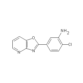 ST054048 2-chloro-5-(1,3-oxazolo[4,5-b]pyridin-2-yl)phenylamine