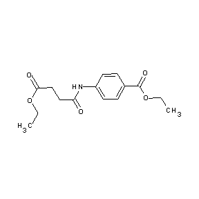 ST054396 ethyl 3-{N-[4-(ethoxycarbonyl)phenyl]carbamoyl}propanoate