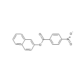 ST054532 2-naphthyl 4-nitrobenzoate