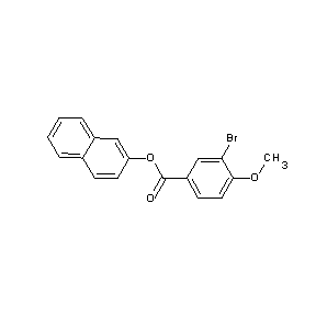 ST054667 2-naphthyl 3-bromo-4-methoxybenzoate