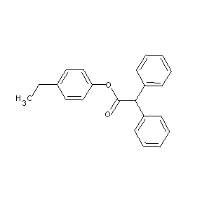 ST054856 4-ethylphenyl 2,2-diphenylacetate