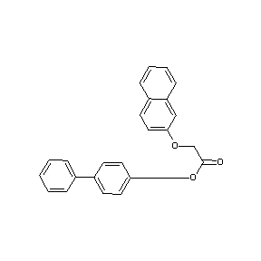 ST055271 4-phenylphenyl 2-(2-naphthyloxy)acetate