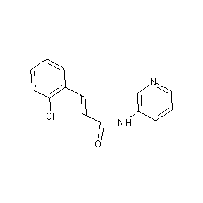 ST055469 (2E)-3-(2-chlorophenyl)-N-(3-pyridyl)prop-2-enamide