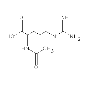 ST055620 2-(acetylamino)-5-(amidinoamino)pentanoic acid