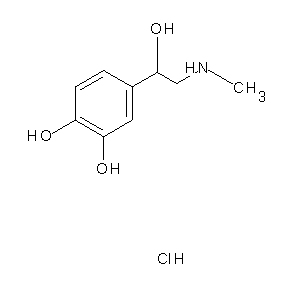 ST055623 4-[1-hydroxy-2-(methylamino)ethyl]benzene-1,2-diol, chloride