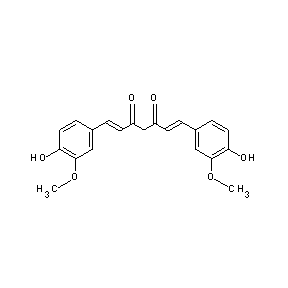 ST055629 Curcumine 1,7-bis(4-hydroxy-3-methoxyphenyl)-1,6-heptadiene-3,5-dione