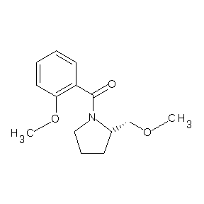 ST055870 (2S)-2-(methoxymethyl)pyrrolidinyl 2-methoxyphenyl ketone