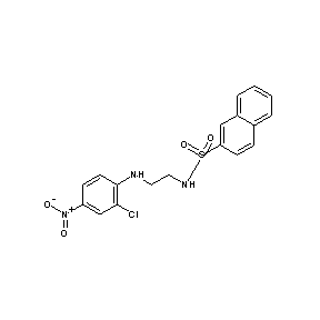 ST056114 {2-[(2-chloro-4-nitrophenyl)amino]ethyl}(2-naphthylsulfonyl)amine