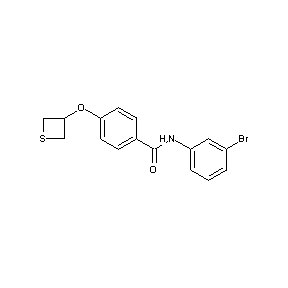ST056126 N-(3-bromophenyl)(4-thietan-3-yloxyphenyl)carboxamide