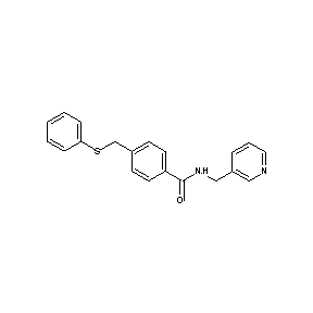 ST056139 [4-(phenylthiomethyl)phenyl]-N-(3-pyridylmethyl)carboxamide