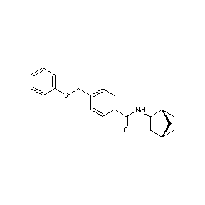 ST056149 N-((4S,1R,2R)bicyclo[2.2.1]hept-2-yl)[4-(phenylthiomethyl)phenyl]carboxamide