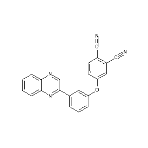 ST056150 4-(3-quinoxalin-2-ylphenoxy)benzene-1,2-dicarbonitrile