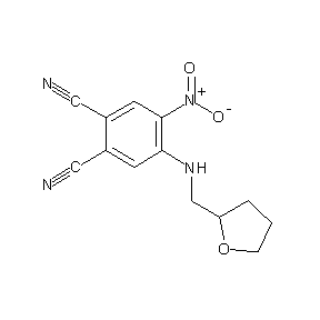 ST056151 4-nitro-5-[(oxolan-2-ylmethyl)amino]benzene-1,2-dicarbonitrile