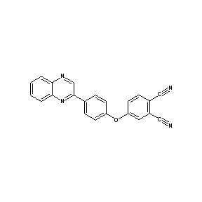 ST056154 4-(4-quinoxalin-2-ylphenoxy)benzene-1,2-dicarbonitrile
