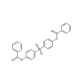 ST056156 4-[(4-phenylcarbonyloxyphenyl)sulfonyl]phenyl benzoate