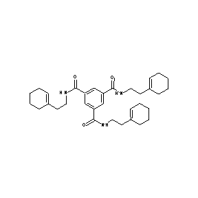 ST056162 {3,5-bis[N-(2-cyclohex-1-enylethyl)carbamoyl]phenyl}-N-(2-cyclohex-1-enylethyl )carboxamide