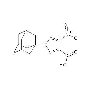 ST056167 1-adamantanyl-4-nitropyrazole-3-carboxylic acid