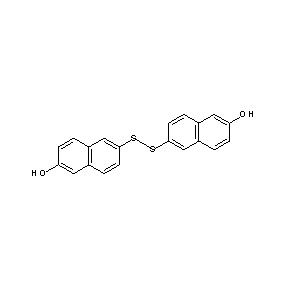 ST056180 6-[(6-hydroxy-2-naphthyl)disulfanyl]naphthalen-2-ol
