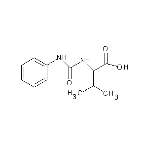 ST056190 3-methyl-2-[(N-phenylcarbamoyl)amino]butanoic acid