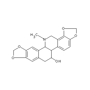 ST057180 13-methyl-6,7,13,14,12b,5b-hexahydro-2H,10H-1,3-dioxolano[4'',5''-8',7']phenan thridino[4',3'-2,1]benzo[4,5-d]1,3-dioxolen-6-ol