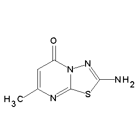 ST057650 2-amino-7-methyl-4-hydro-1,3,4-thiadiazolino[3,2-a]pyrimidin-5-one