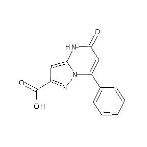 ST058338 5-oxo-7-phenyl-4,8-dihydropyrazolo[1,5-a]pyrimidine-2-carboxylic acid