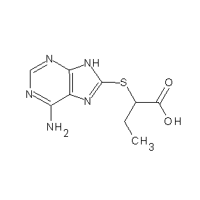 ST058522 2-(6-aminopurin-8-ylthio)butanoic acid