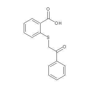 ST058814 2-(2-oxo-2-phenylethylthio)benzoic acid