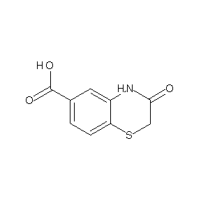 ST059011 3-oxo-2H,4H-benzo[e]1,4-thiazaperhydroine-6-carboxylic acid