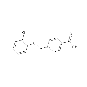 ST059069 4-[(2-chlorophenoxy)methyl]benzoic acid