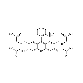 ST059075 2-(2,7-bis{[bis(carboxymethyl)amino]methyl}-6-hydroxy-3-oxoxanthen-9-yl)benzoi c acid
