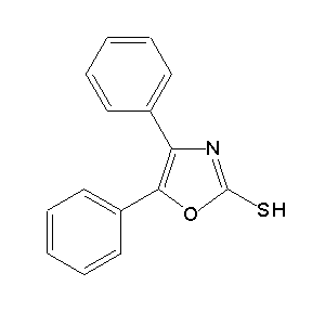 ST059442 4,5-diphenyl-1,3-oxazole-2-thiol
