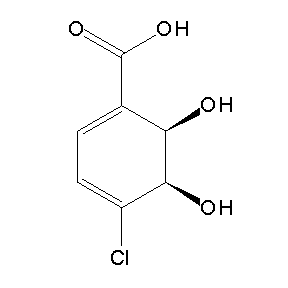 ST059593 (2R,3R)-1-Carboxy-4-chloro-2,3-dihydroxycyclohexa-4,6-diene
