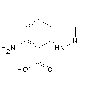 ST059606 6-amino-1H-indazole-7-carboxylic acid