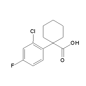 ST059615 1-(2-Chloro-4-fluorophenyl)cyclohexanecarboxylic acid