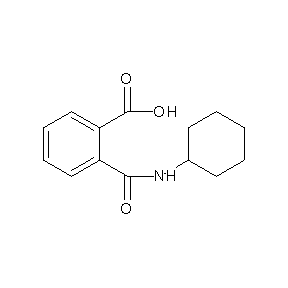 ST059626 2-(N-cyclohexylcarbamoyl)benzoic acid