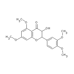 ST060287 2-(3,4-dimethoxyphenyl)-3-hydroxy-5,7-dimethoxychroman-4-one