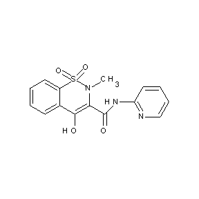 ST069379 (4-hydroxy-2-methyl-1,1-dioxobenzo[e]1,2-thiazin-3-yl)-N-(2-pyridyl)carboxamid e