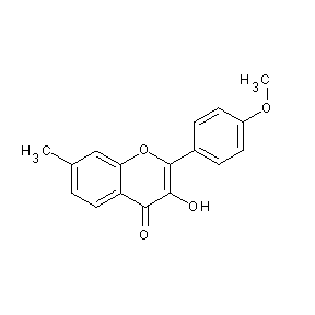 ST070865 3-hydroxy-2-(4-methoxyphenyl)-7-methylchromen-4-one