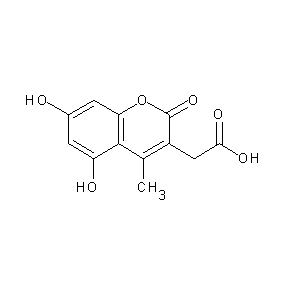 ST072639 5,7-Dihydroxy-4-methylcoumarin-3-acetic acid