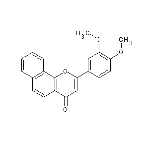 ST072642 3',4'-Dimethoxy-a-naphthoflavone