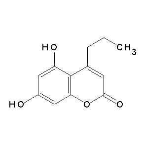 ST072643 5,7-Dihydroxy-4-propylcoumarin