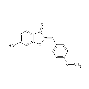 ST074456 6-hydroxy-2-[(Z)-(4-methoxyphenyl)methylidene]-1-benzofuran-3-one