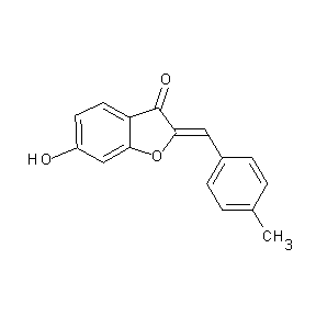 ST074488 6-Hydroxy-2-(4-methyl-benzylidene)-benzofuran-3-one