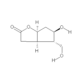 ST075172 (-)-6beta-Hydroxymethyl-7alpha-hydroxy-cis-2-oxabicyclo octan-3-one