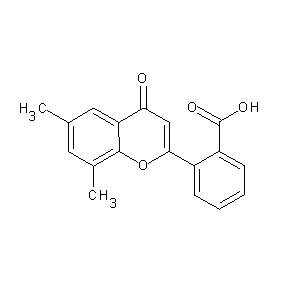 ST076527 2-(6,8-Dimethyl-4-oxo-4H-chromen-2-yl)-benzoic acid